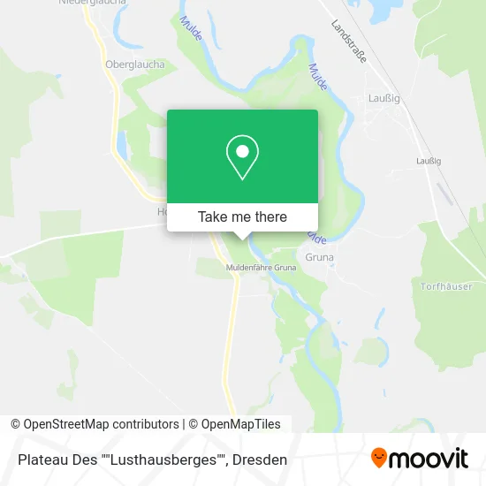 Карта Plateau Des ""Lusthausberges""