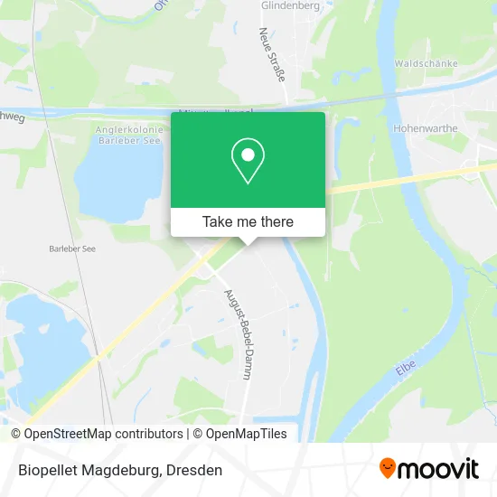 Карта Biopellet Magdeburg