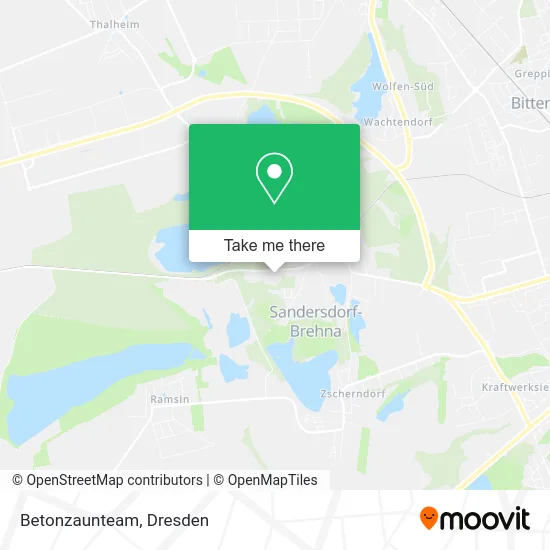 Карта Betonzaunteam