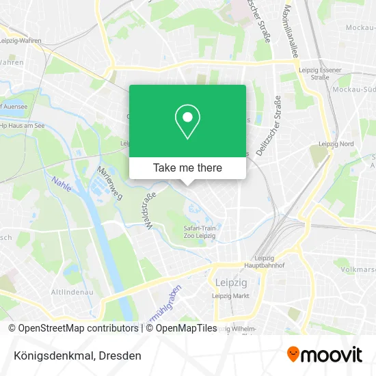 Карта Königsdenkmal