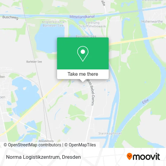 Карта Norma Logistikzentrum