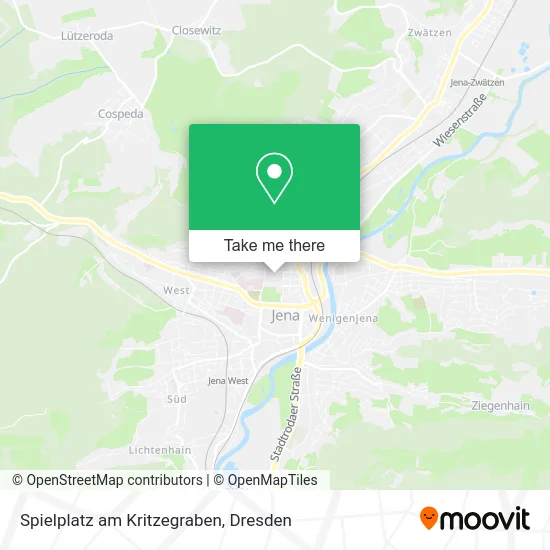 Карта Spielplatz am Kritzegraben