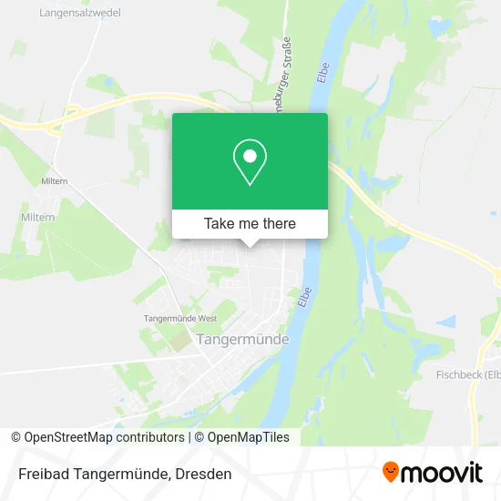 Карта Freibad Tangermünde