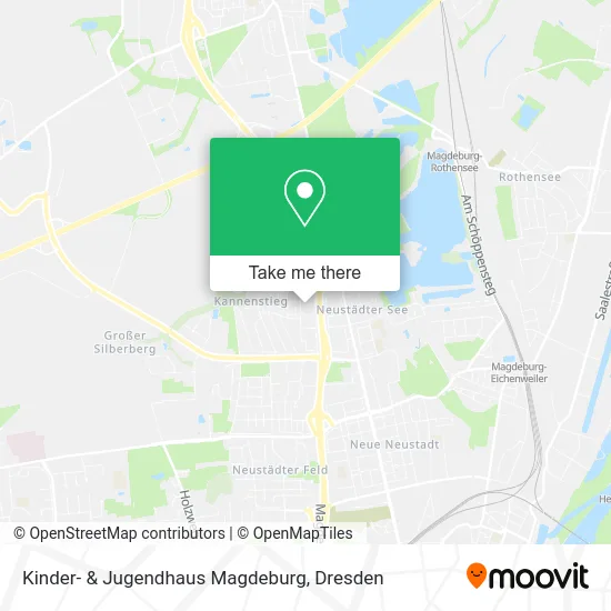 Карта Kinder- & Jugendhaus Magdeburg