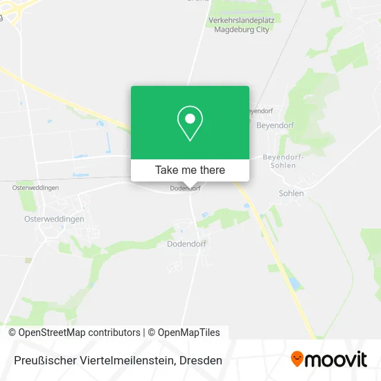 Карта Preußischer Viertelmeilenstein