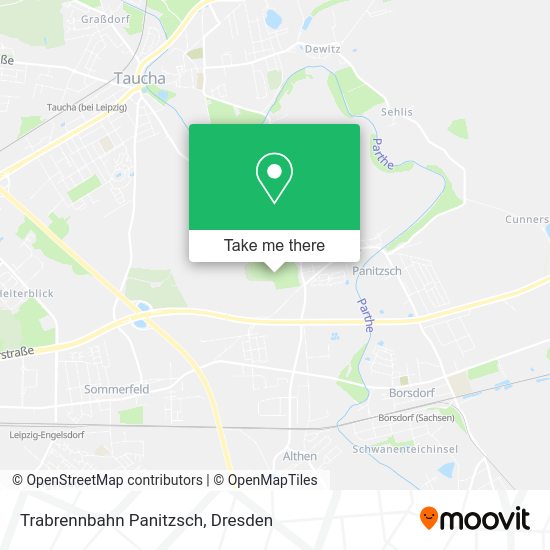 Карта Trabrennbahn Panitzsch