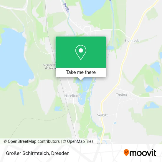 Карта Großer Schirmteich