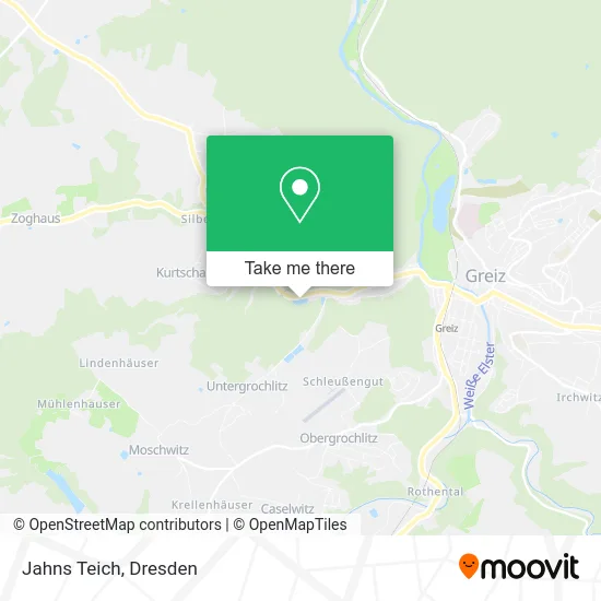 Карта Jahns Teich