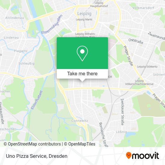 Карта Uno Pizza Service