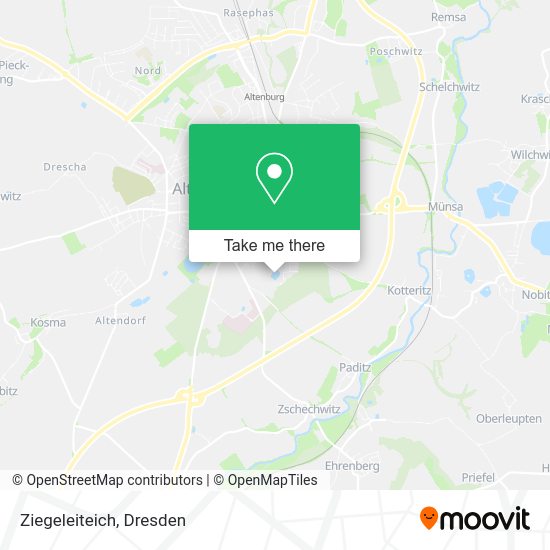 Карта Ziegeleiteich