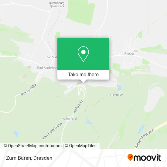 Карта Zum Bären