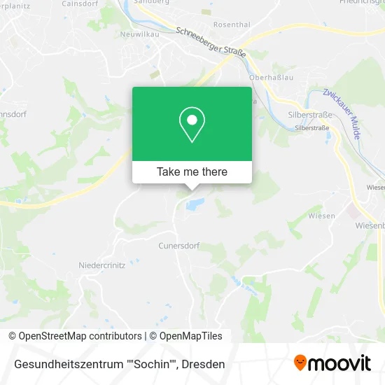 Карта Gesundheitszentrum ""Sochin""