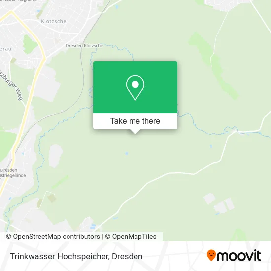 Карта Trinkwasser Hochspeicher