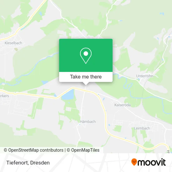 Карта Tiefenort