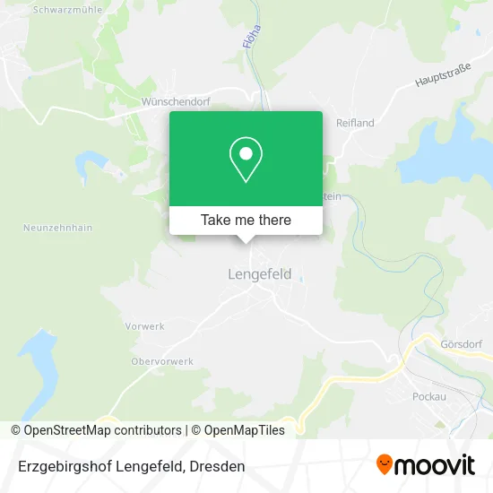 Карта Erzgebirgshof Lengefeld