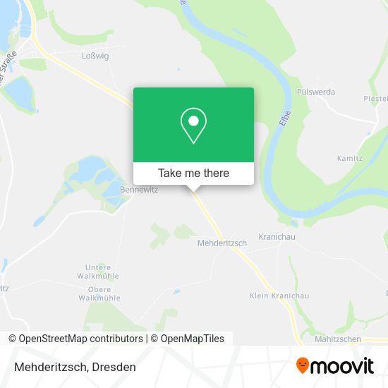 Карта Mehderitzsch