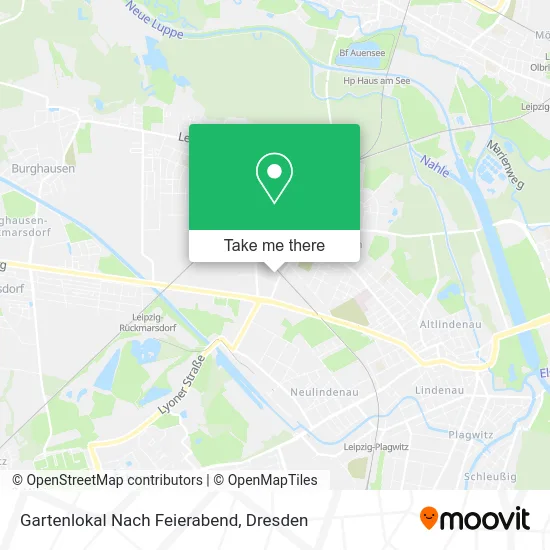 Карта Gartenlokal Nach Feierabend