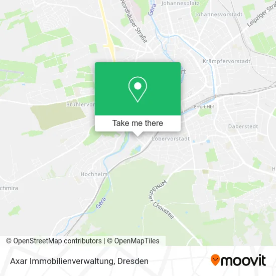 Карта Axar Immobilienverwaltung