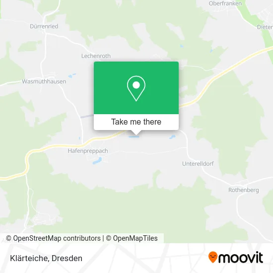 Карта Klärteiche