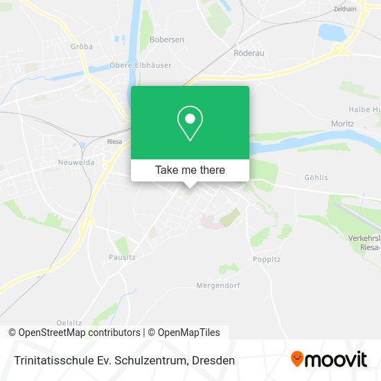 Карта Trinitatisschule Ev. Schulzentrum
