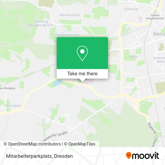 Карта Mitarbeiterparkplatz
