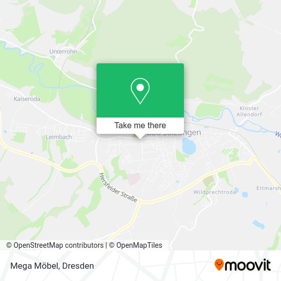 Карта Mega Möbel