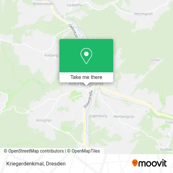 Карта Kriegerdenkmal