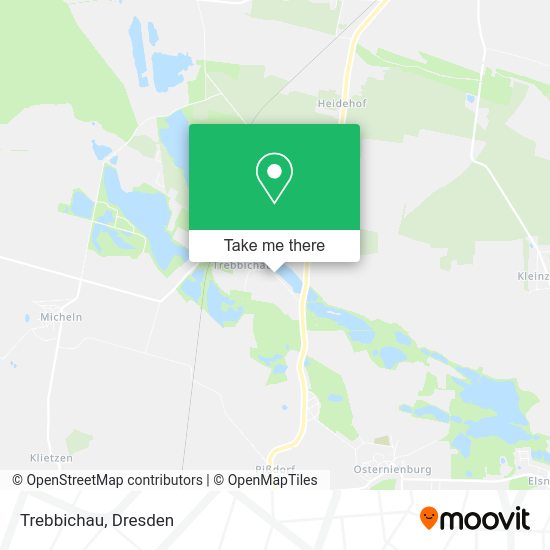 Карта Trebbichau