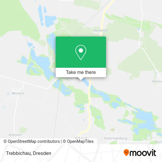 Карта Trebbichau