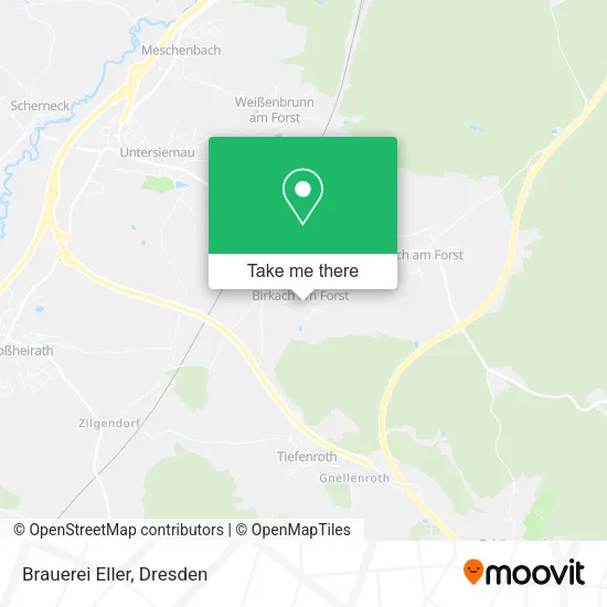 Карта Brauerei Eller