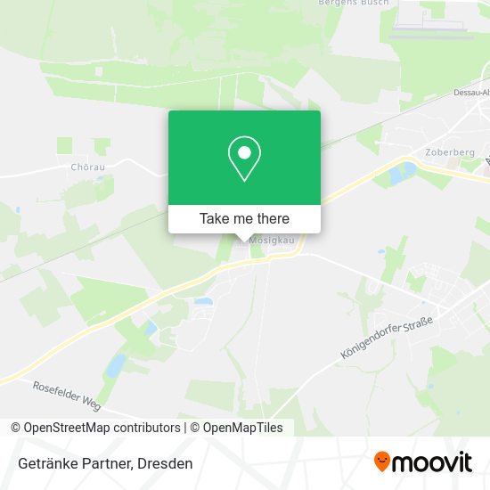 Карта Getränke Partner