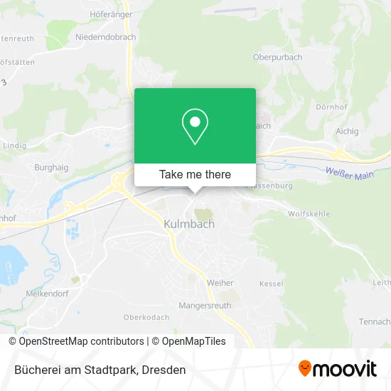 Карта Bücherei am Stadtpark