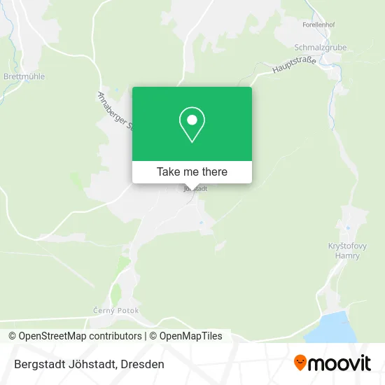Карта Bergstadt Jöhstadt