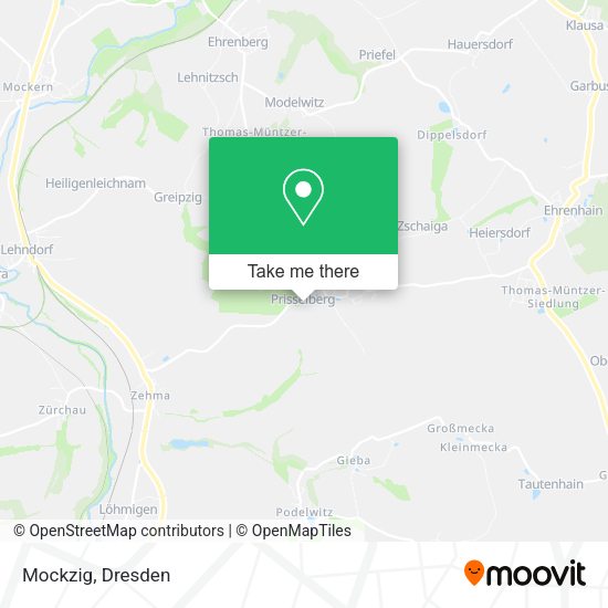 Карта Mockzig