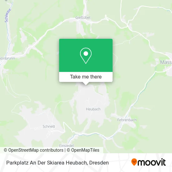 Карта Parkplatz An Der Skiarea Heubach