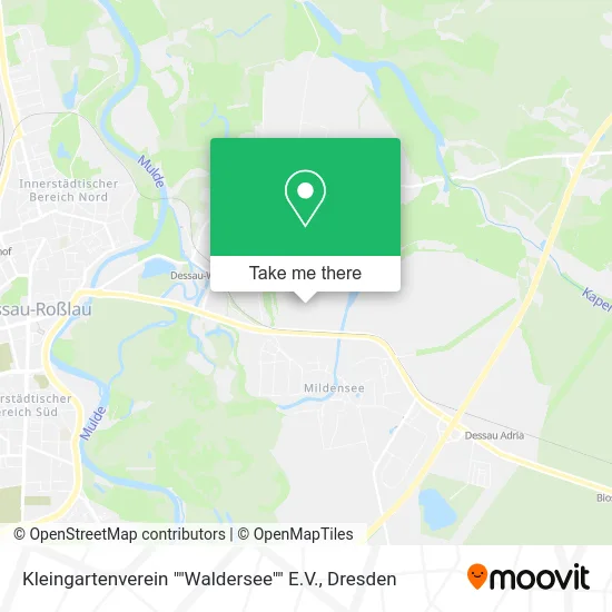 Карта Kleingartenverein ""Waldersee"" E.V.