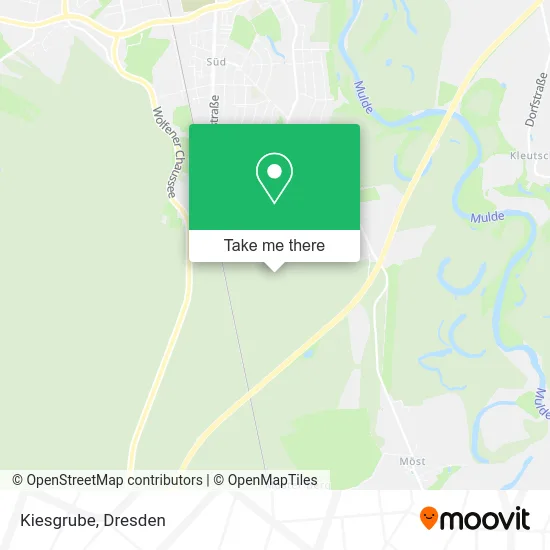 Карта Kiesgrube