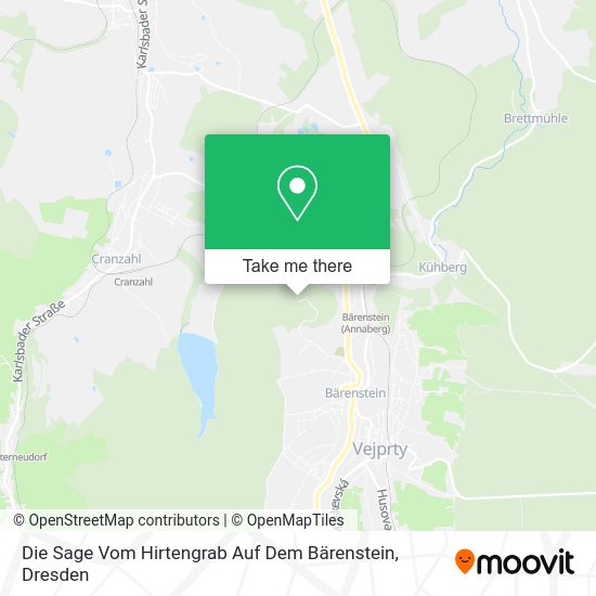 Карта Die Sage Vom Hirtengrab Auf Dem Bärenstein