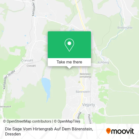 Карта Die Sage Vom Hirtengrab Auf Dem Bärenstein
