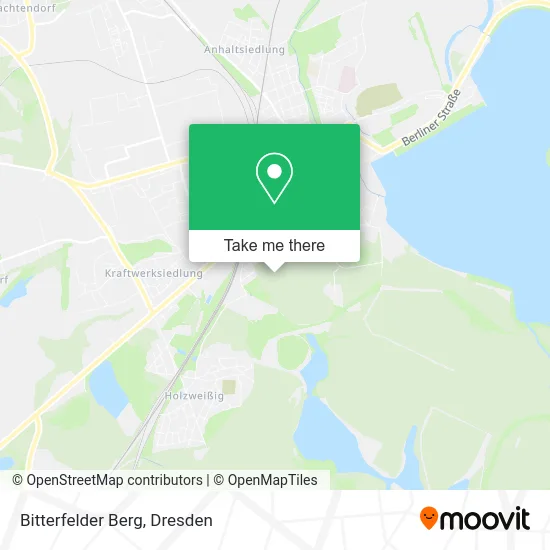Карта Bitterfelder Berg