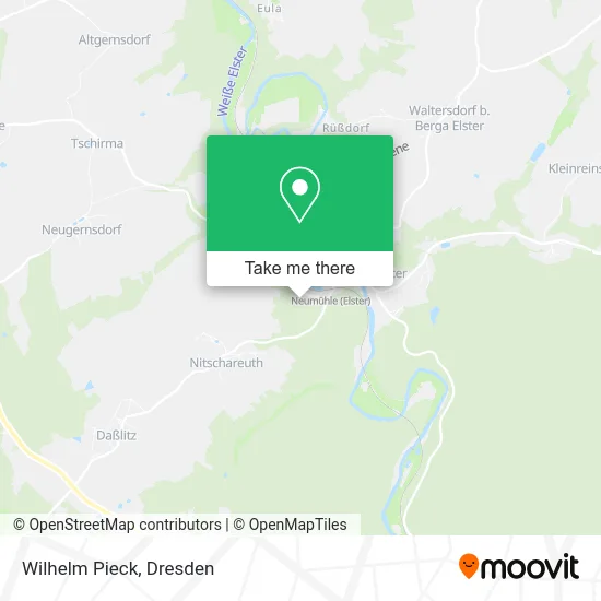 Карта Wilhelm Pieck