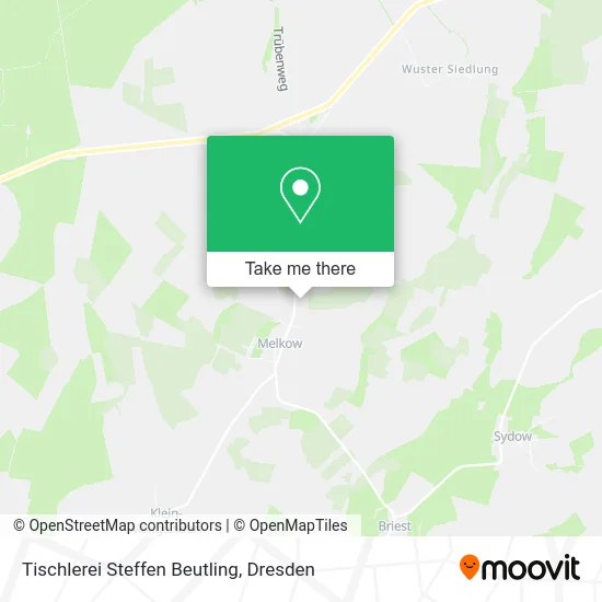 Карта Tischlerei Steffen Beutling