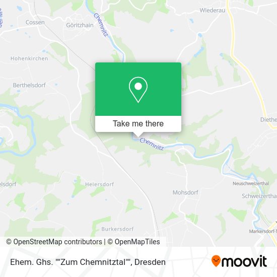 Карта Ehem. Ghs. ""Zum Chemnitztal""