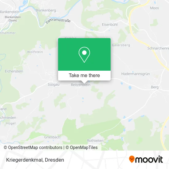 Карта Kriegerdenkmal