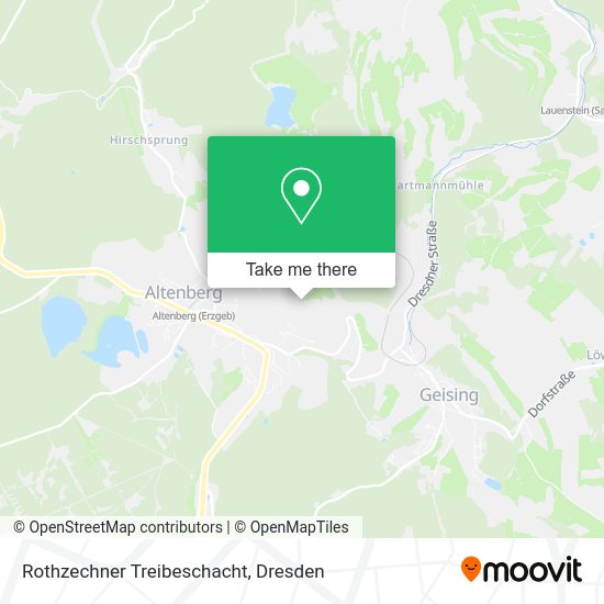 Карта Rothzechner Treibeschacht