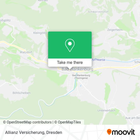 Карта Allianz Versicherung