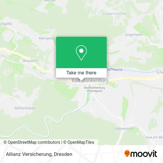 Карта Allianz Versicherung
