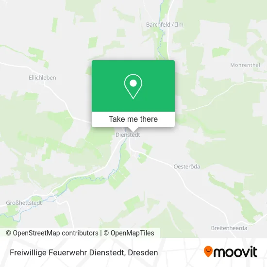 Карта Freiwillige Feuerwehr Dienstedt