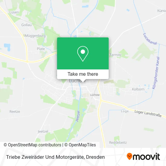 Карта Triebe Zweiräder Und Motorgeräte