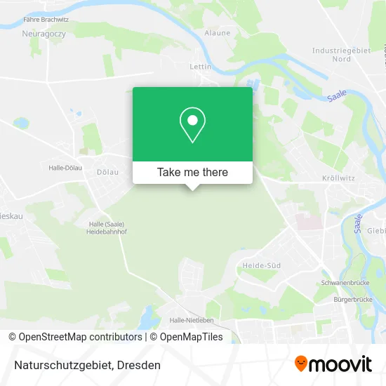 Карта Naturschutzgebiet